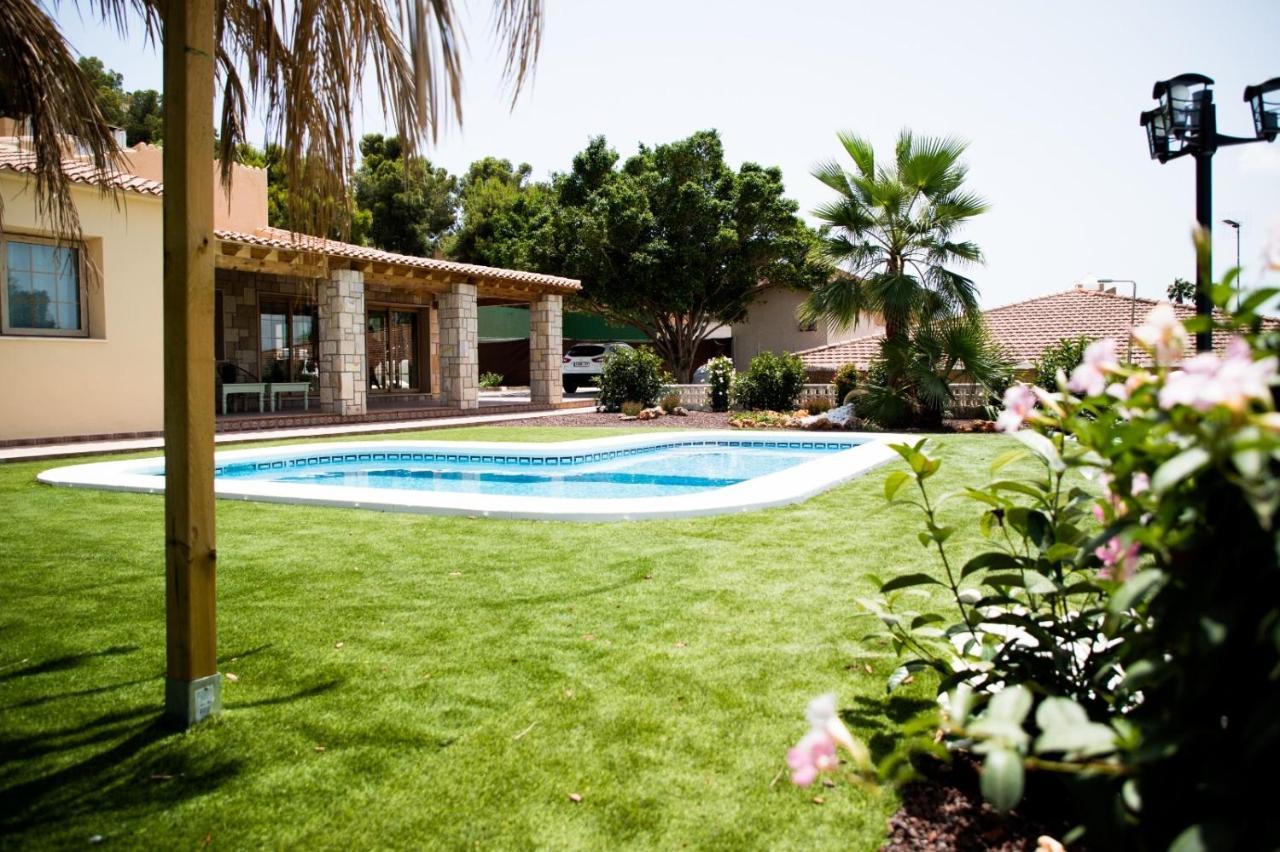 Family Villa In Alicante, Saltwater Pool, Ac And Bbq Exterior foto